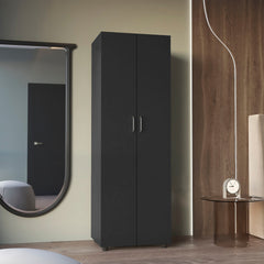 2-Shelf Rectangle Armoire Wenge