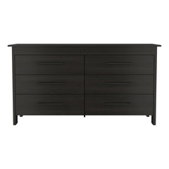 6-Drawer Rectangle Dresser Wenge