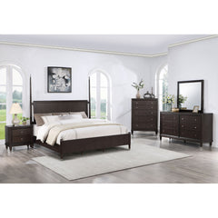 Niguel Brown Poster Bed