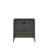 Nightstand in Charcoal Gray