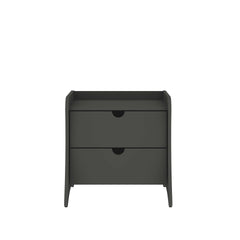 Nightstand in Charcoal Gray