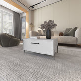 Glendale Coffee Table with Flip-Down Door in Melamine, White