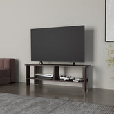 Cope TV Stand with Open Storage, TV Capacity 65", Stained Walnut