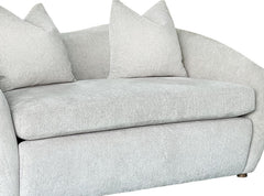 Loveseat - Mendocino Beach Fabric with 2 Pillows
