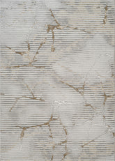 Geometrix GC_DIM1005 Gray 5 ft. 3 in. x 7 ft. 3 in. Area Rug