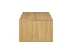 Harold Natural Oak Finish Coffee Table
