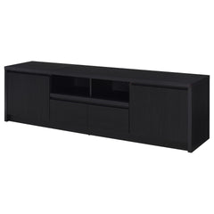 Sloat Black 2-door TV Stand Media Console