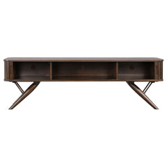 Stewart Walnut TV Stand with Sliding Door