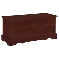 Warm Brown Rectangular Cedar Chest