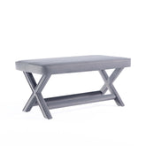Accent Bench in Gray