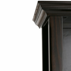 Amherst 30 inch Solid Wood 5 Shelf Bookcase in Hickory Brown