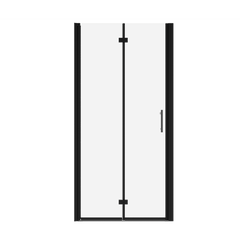 1 3/8" adjustment,universal pivot shower door, with 1/4" tempered glass finish 3072