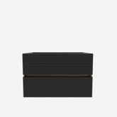 Grace 30' Bathroom Vanity with double Soft Black Drawers without , Wall Mounted Floating Bathroom Vanity for Modern Bathroom, KD