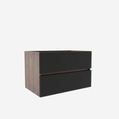 Grace 30' Bathroom Vanity with double Soft Black Drawers without , Wall Mounted Floating Bathroom Vanity for Modern Bathroom, KD