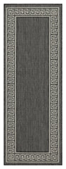 Sunshine GC_HAR2002 Anthracite 7 ft. 10 in. x 10 ft. 3 in. Indoor/Outdoor Area Rug