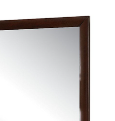 Ireland Espresso Finish Mirror