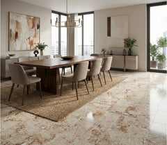 12x24 Pink natural marble polished tiles, natural stone, genuine marble, real marble, for wall and floor, 1 box 4 pcs