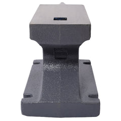 55LB(25KG)Cast Iron Anvil,with Square Horn and Stable Base,for Bending, Shaping,and Twisting,Gray