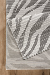 Geometrix GC_DIM1008 Gray 5 ft. 3 in. x 7 ft. 3 in. Area Rug