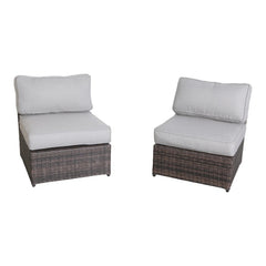 4-Person All-Weather Wicker Patio Seating Set – Fully Assembled with Cushions