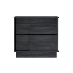 Nightstand in Charcoal Gray