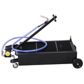 25 gallon low profile oil drainer ,with electric pump