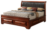 LaVita G8850C-FB3 Full Storage bed , Oak