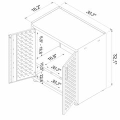 Rolling Garage Cabinet in Dark Gray