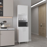 Kitchen Pantry, 3 Doors, 4 Legs, 5 Shelves
