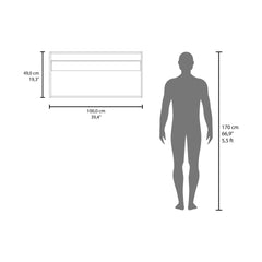 Wall Cabinet, 2 Doors, White