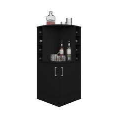 Bar Cabinet, 2 Doors, 8 Wine Bottle Compartments