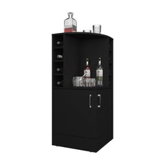 Bar Cabinet, 2 Doors, 8 Wine Bottle Compartments