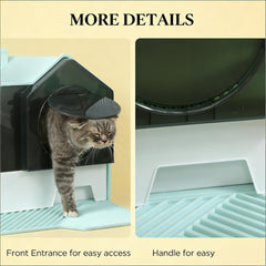 Cat Litter Box,Hooded Cat Litter Box