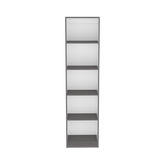 Bookcase XS Benzoni, Office, Matt Gray / White