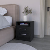 Nightstand Chase, Bedroom, Black