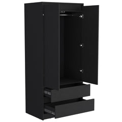 Armoire Closher, Bedroom, Black