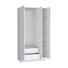 Wardrobe Erie, Bedroom, White