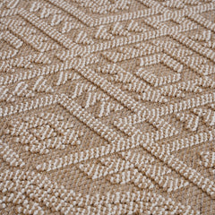 Guros Collection 5X7 Natural / Traditional Indoor / Outdoor Area Rug