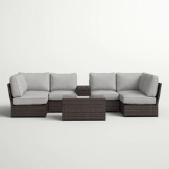 Fully Assembled 4-Person Outdoor Seating Group with Cushions