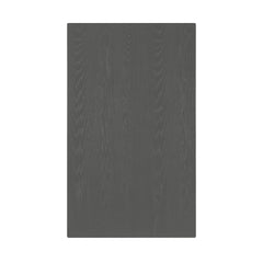 TREXM Farmhouse Wood Dining Table Set for 6 with 6 Upholstered Chairs, 60" Rectangular Dining Table with Cutout Table Legs for Dining Room, Kitchen and Living Room (Gray)