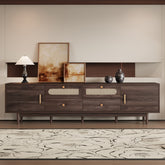 76" TV Stand with Drawers for Living Room/Bedroom, Modern Chic Entertainment Center for TVs Up to 85 inches, Entertainment Center with Storage