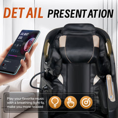 Massage Chair Recliner with Zero Gravity with Full Body Air Pressure