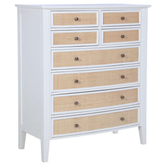 Talia White 8-drawer Chest