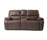 POWER LOVESEAT in Chocolate