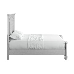 Gray Queen Panel Bed