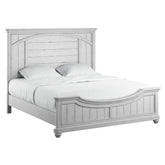 Gray Queen Panel Bed