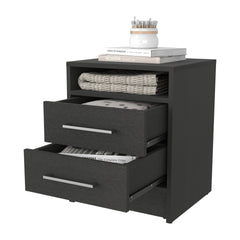 Eastover Nightstand 2.0 in melamine with two drawers