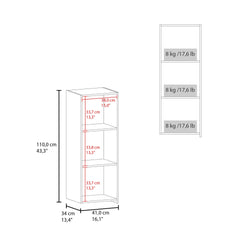 Pima Wall Cabinet in Melamine With One Door, Black