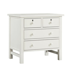 Georgina 4-drawer Storage Nightstand - Antique White