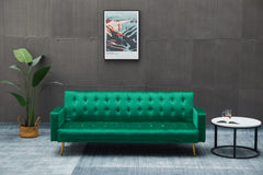 SOFA BED - GREEN